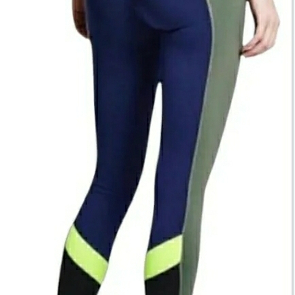 Victoria's Secret Blue and Green Leggings